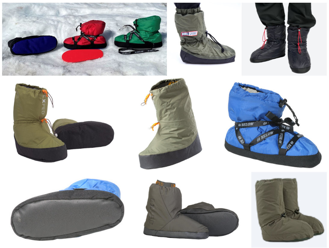 Comparazione Bivy Shoes scarpe da bivacco